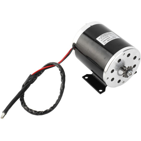 Motor de Brosse électrique 500 W DC 24 V con soporte Motor Motor de Brosse électrique Motor eléctrico para bricolaje Scooter eléctrico Vélo électrique Gokart (1/5)