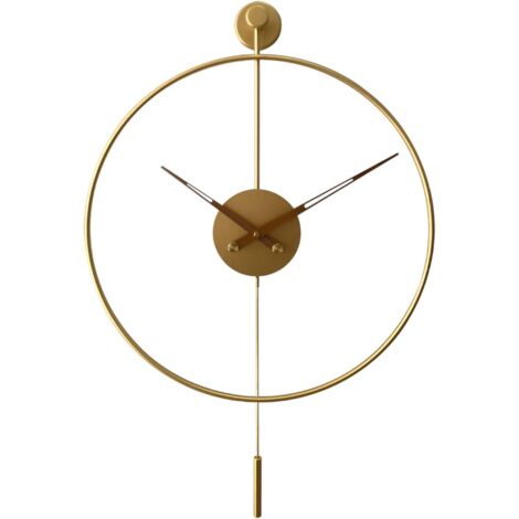 Reloj de pared silencioso, moderno y decorativo para cocina, dormitorio, salón y oficina, 50 cm. (1/5)