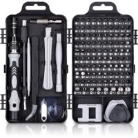 Juego de destornilladores de precisión 115 en 1, herramientas portátiles de precisión magnética, herramientas de reparación para computadoras, portátiles, iPhone, gafas, relojes y teléfonos inteligent