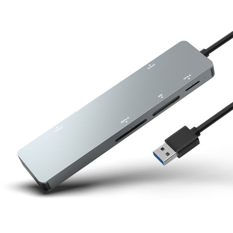 USB3.0-Kartenleser 5-in-1-Multifunktions-CF/CFast/SD/ms/TF-Kartenleser (1/5)
