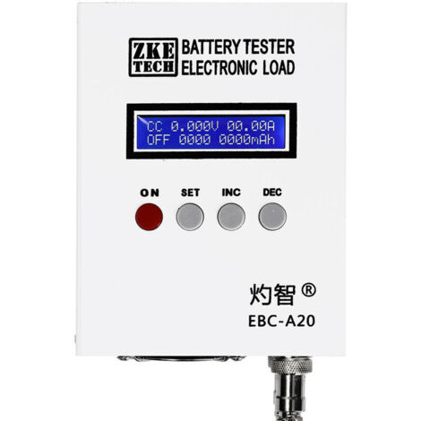 Ansmann Batterijtester ENERGY CHECK LCD Voor Alkaline NiMH Lithium Li Ion Hoortoestelcellen Sneltest