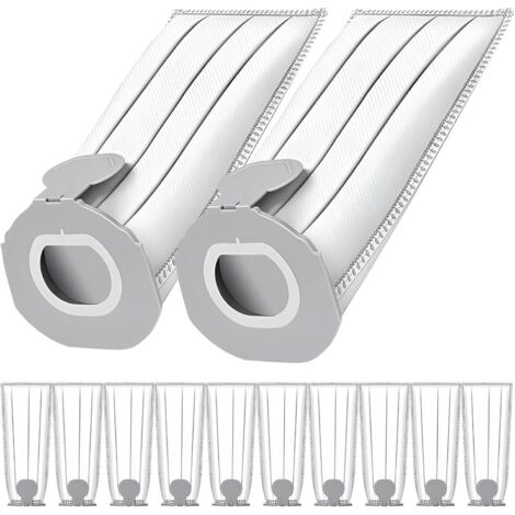 12 Staubsaugerbeutel für Vorwerk Folletto VK7 FP7, Filtertüten für Vorwerk VK7 FP7 Staubsauger, Staubsauger Ersatz (1/5)