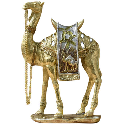 Kamel-Ornamente, Tierspielzeug, Kamel-Statue, Kamel-Regal, Dekor, Spielzeug, Kamel-Figur, Geschenk, Naher Osten, Bücherregal-Dekorationen, Skulptur, Harzmodell (1/5)
