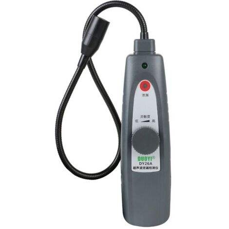 Lecksucher Für Luft, Wasser & Gas – 40 KHz Sensor, Einstellbare Empfindlichkeit, Mit Kopfhörer & LED-Alarm