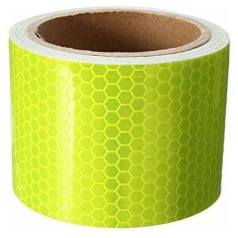 10ft fluoreszierendes gelbes reflektierendes Sicherheitswarnband Filmaufkleber