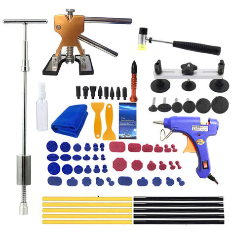 Auto-Dellenreparaturwerkzeug, Karosserie-Blechzieher, Dellenreparaturset, Hagelschäden (1/4)