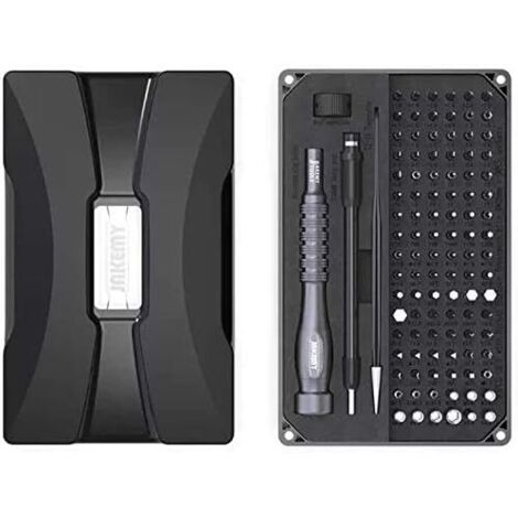 Präzisions-Schraubendreher-Set, 106-in-1, tragbares magnetisches Reparatur-Werkzeug-Set für Laptop, Computer, Brille, Laptop, Gerät (1/5)
