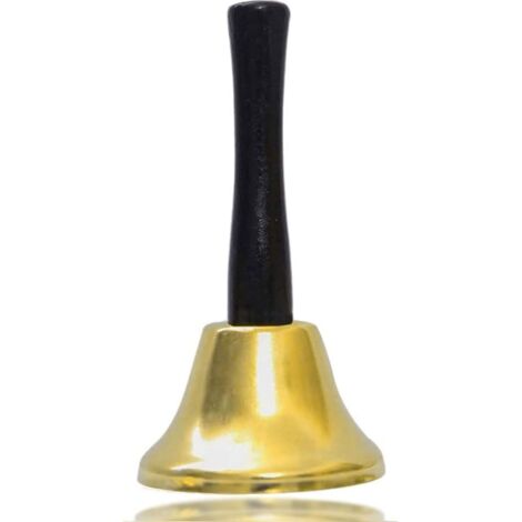 Weihnachtsglocke, Tischglocke, Weihnachtshandglocke – Weihnachtsmannkostüm-Accessoire, Weihnachtsmannkostüm (1/5)
