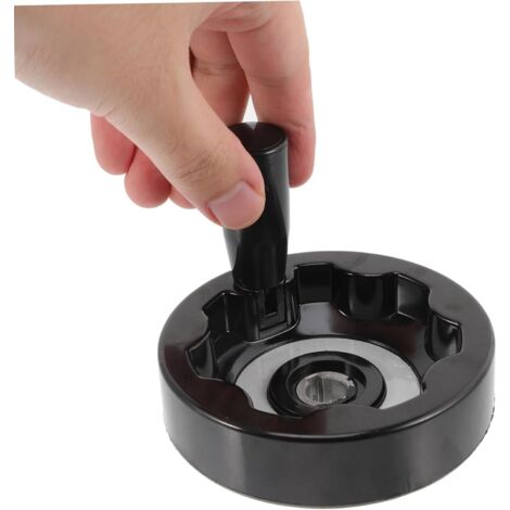 Runde Griff Zubehör Metall Griff Hand Rad Runde Schwungrad Für Grinder Faltbare Rad (1/5)