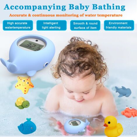 Digitales Dusch-Wasserthermometer mit LED-Temperaturanzeige, 304 Digitales Dusch-Wasserthermometer mit LED-Temperaturanzeige, 304