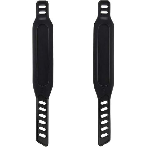 2er-Pack Pedalgurte für Heimtrainer, verstellbare Länge, robuster Universal-Pedalgurt für die meisten Fahrradpedale, Heimtrainer, Radfahren für zu Hause oder das Fitnessstudio (1/5)