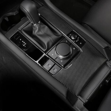 Mittelkonsole Rahmen Abdeckung Schalttafel Automatikgetriebe Verkleidung für Mazda 3 Limousine Schrägheck Zubehör 2020 2021 2022 2023 2024 2025 (nicht für CX-30 CX-50 2024 Revision)