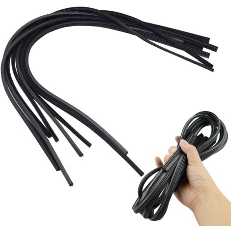 8-teiliger Universal-Scheibenwischergummi, Gummi-Scheibenwischer, Ersatz-Scheibenwischergummi, verhindert Glasschäden, Nachfüll-Flachgummi 28'' 700 mm (1/5)