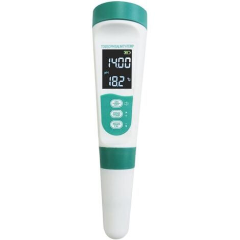 PH-Tester, starke Bedienbarkeit, LCD-Modus, genaue Messung, langlebiges Material, Wasserqualitätsmessgerät (1/5)