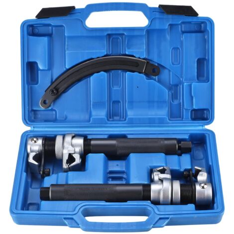 3-teiliges Federspanner-Set - Profi-Werkzeug für Autofedern - Tuning und Tieferlegung - Stoßdämpferspanner - Maximale Belastung: 1,2 t (1200 kg) (1/5)