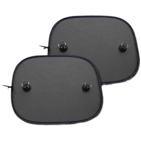 Sonnenschutz fürs Auto für Babys, 2 Stück, Auto-Sonnenschutz, blockiert UV-Strahlen, selbstklebender Sonnenschutz mit 8 Saugnäpfen (44 x 36 cm) (1/5)