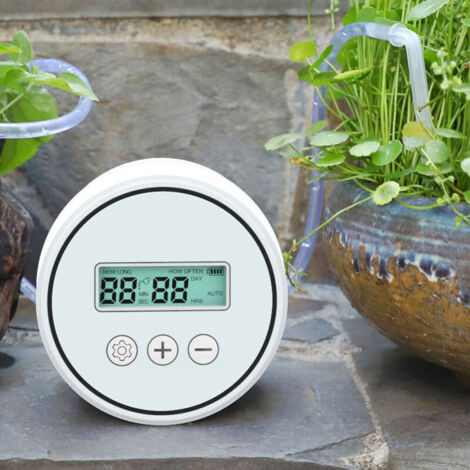 Automatisches Bewsserungssystem-Set fr den Innenbereich, intelligentes  Lazy-Set fr automatische Bewsserungsgerte, Bonsai-Pflanzen,  Asp-Bewsserungssystem-Set