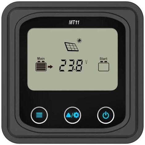 Fernmessgerät mit LCD-Anzeige für Solarladeregler der DuoRacer-Serie – MT11