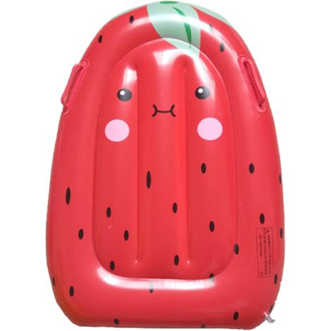 Wasserspielzeug, Wasserspiel, Reiten, Schwimmen lernen, Obst, Schwebebett, aufblasbares Surfbrett für Kinder (83 x 62 cm) (1/5)