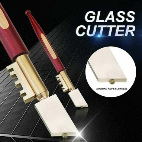 BAYLI Multitool Diamant Glasschneider zum Schneiden von Glas 2-8 mm, Glasschneider