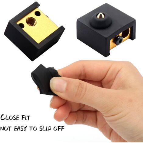 Mini-Hotend-Silikonsocken Für Bambu Lab A1/A1 Mini – 5 Stück, 300°C Hitzebeständig, Schwarz
