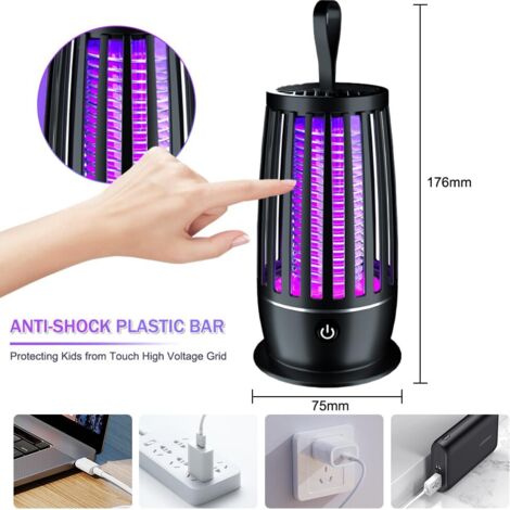 YZMRBDQC Teleskop USB Mückenvernichter Lampe Elektrische Fliegenklatsche YZMRBDQC Teleskop USB Mückenvernichter Lampe Elektrische Fliegenklatsche