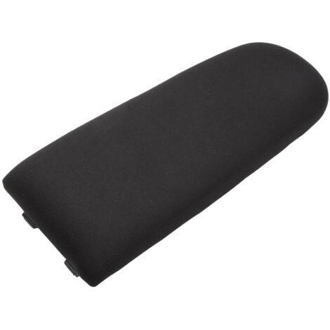 Abdeckung für den Deckel der Mittelkonsolen-Armlehne, kompatibel mit Jetta Bora Golf MK4 Polo Skoda Octavia Passat B5, schwarze Stoffpolsterung (1/5)