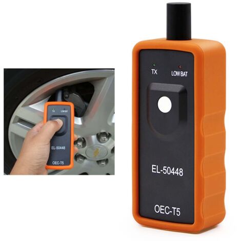 EL-50448 OEC T5 TPMS-Reset-Tool, TPMS-Neulerntool, genaue Messung, Druckrücksetzgerät, TPMS-Aktivierungstool, geeignet für Fahrzeuge