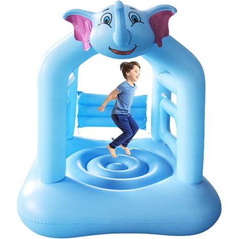Hüpfburg für Kinder  Sicheres und niedliches aufblasbares Hüpfburgtrampolin für Kinder  Hüpfburgen für drinnen und draußen für Jungen und Mädchen Ereqeip