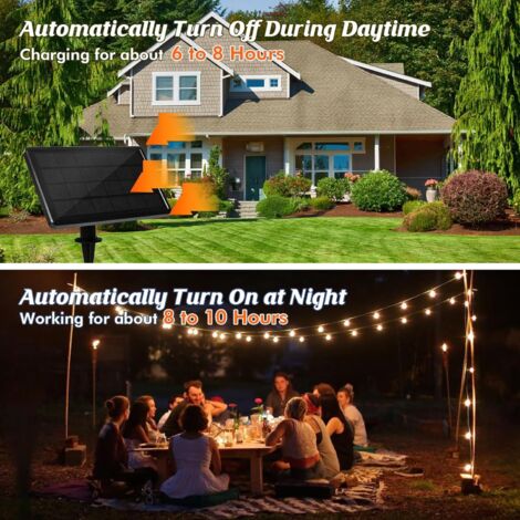 12 Luci Solari Da Esterno LED – Aggiornate – Impermeabili IP65 – Super Luminose Per Giardino E Vialetto - copertina