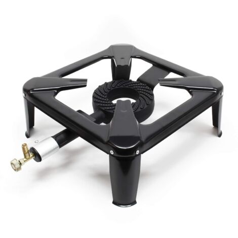 Riduttore Per Fornello A Gas Universale MONTERAL, In Acciaio Inox, Dimensioni 165x165 Mm - Per Pentole Piccole E Caffettiere, Garanzia 10 Anni