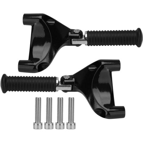 Pedane - Pedane passeggero posteriori per motocicletta Poggiapiedi per 883 1200 XL Sportster 04-13 (1/5)