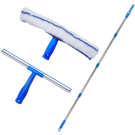 Set di finestre estensibili in fibra ultrafine per porte in vetro per finestre di bagno e cucina, lunghezza: 160 cm (1/5)