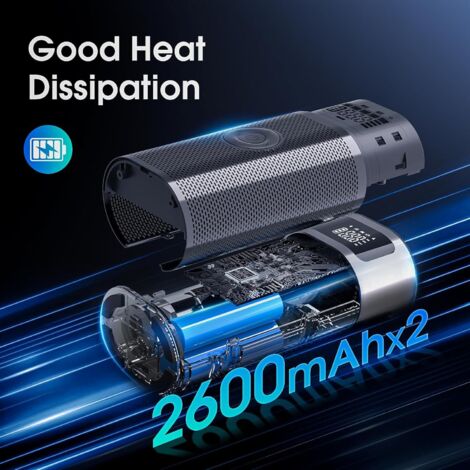 Compressore d'aria portatile pompa per pneumatici da 150 PSI con doppia