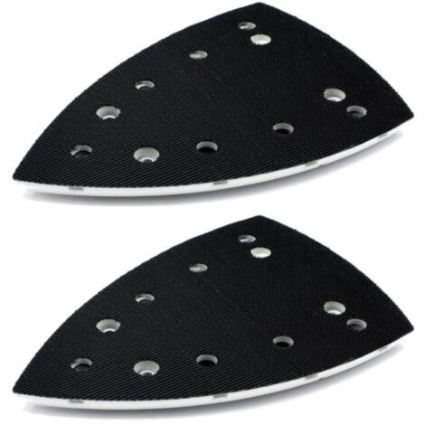 Confezione da 2 piastre abrasive 100 x 150 mm compatibili con Festool DS 400, DTS 400, DTSC 400, sostituisce 493723 (SSH-STF-Delta100 x 150/7)