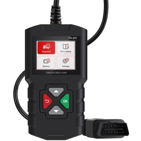 Scanner OBDII per auto, strumento di scansione diagnostica, lettore di codici di errore del motore OBDII per auto (1/5)