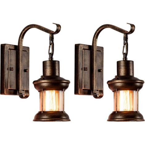 Fioriera da parete in metallo rustico Creative Nordic decorativo per