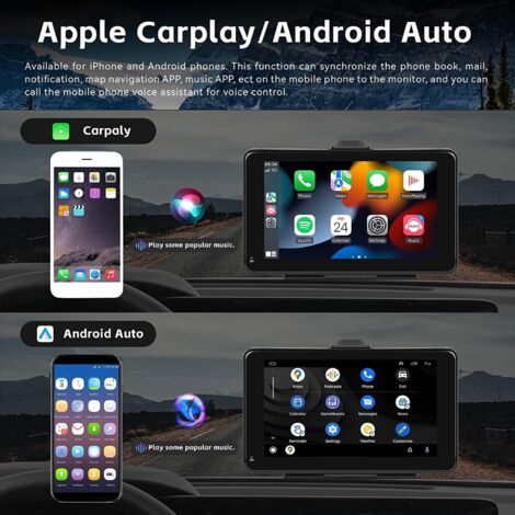 Wireless Carplay Autoradio 2 Din con You-Tube Wireless Android