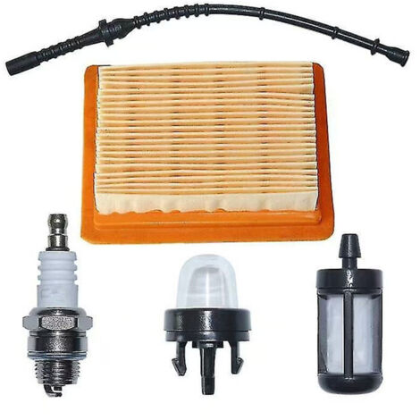 Filtri aria con candela Applicabili a Stihl FS120 FS200 FS250 FS300 FS350 FS400 FS450 FS480 BT120 Decespugliatore 4134 141 0300 (1/5)