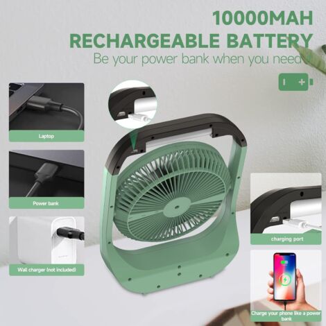 Ventilatore, piccolo ventilatore portatile per refrigerazione a