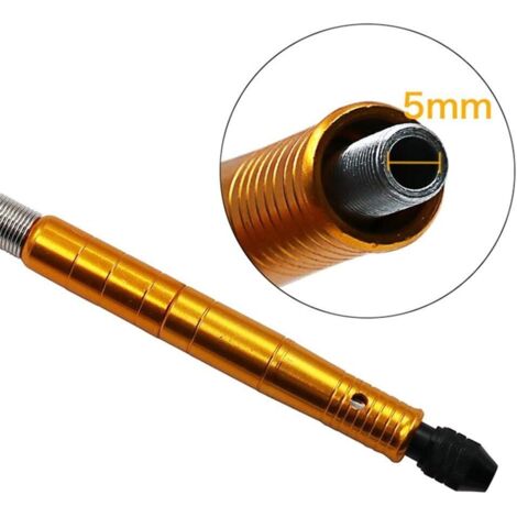 Smerigliatrici Cacciavite Punta Albero Flessibile Adattatore Trapano Elettrico Cacciavite Albero Flessibile Mandrino Asta Punta Trapano Utensile Elettrico (1/4)