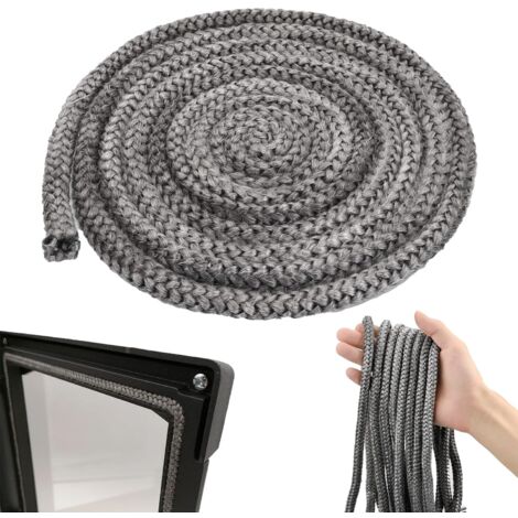 Guarnizione per camino - 20 mm × 3 mm × 4,6 m - Guarnizione per camino