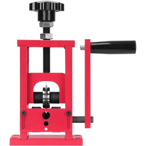 Macchina spelafili manuale, macchina spelafili in rame con manovella, macchina spelafili per riciclaggio fili, calibro fili 1,5 mm-25 mm