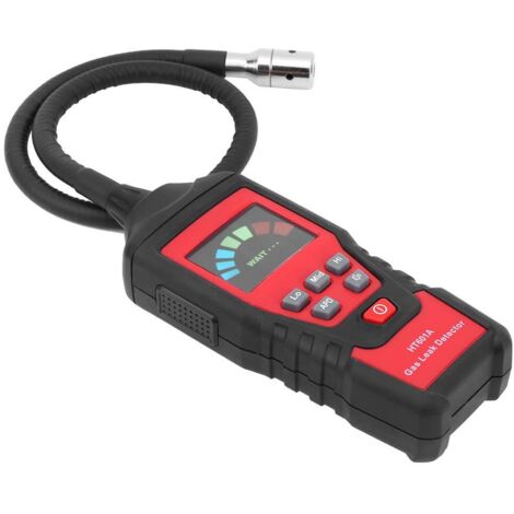 Analizzatore di gas di combustione portatile a LED HT601A, parti, rilevatore di gas combustibili, tester di perdite di gas naturale, analizzatore di perdite di gas