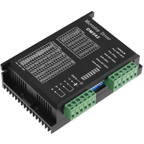 dm542 Controller driver motore passo-passo digitale bifase 18-48 VDC Max 4,2 A per stampante 3D (1/5)
