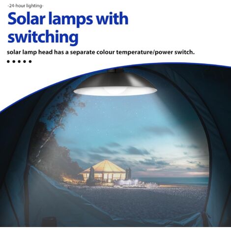 KEENZO 6 Luci Solari LED Da Esterno 25 LED 500lm – Impermeabili IP65 Per Grondaia, Giardino, Cortile – Luce Bianca Calda