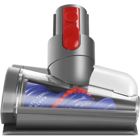 Mini spazzola a turbina per Dyson V15 V11 V10 V8 V7 Ricambi ugello piccolo senza peli per la pulizia di divani, auto, tappeti, materassi, peli di cane e gatto (1/5)