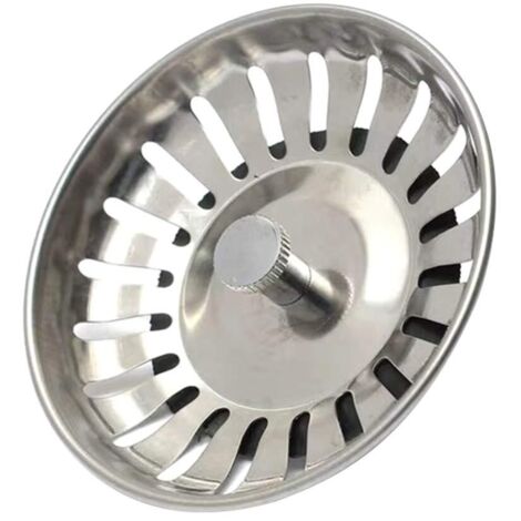 Filtro Per Scarico Lavello Dripsie Anti-intasamento In Gomma/Plastica, Universale, Made In USA, Grigio