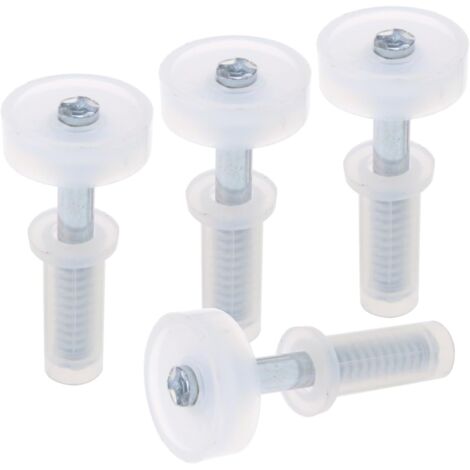 Confezione da 4 elastici multiuso per porte a due ante, guida per ruote, parte di riparazione (1/5)