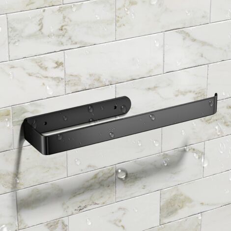 Porta Scottex Cucina, Portarotolo Da Cucina Senza Foratura, Porta Scottex, Portarotolo Da Acciaio Inossidabile, Portarotolo Da Carta Igienica Autoadesivo Per Cucina, Bagno, Soggiorno, Nero